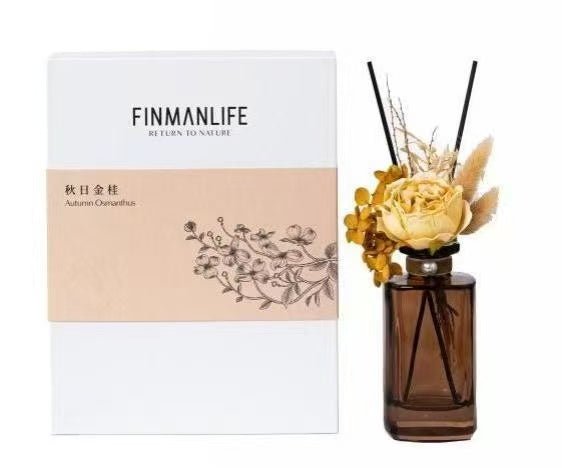 Autumn Osmanthus – Luxurious Floral Reed Diffuser - Davinci Flower