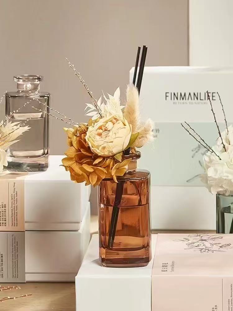 Summer Blossoms – Elegant Floral Reed Diffuser - Davinci Flower