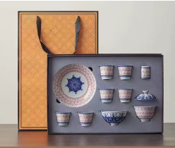 CY Thousand Buddha Yuanbao Small Cups (Set of 10) - Davinci Flower