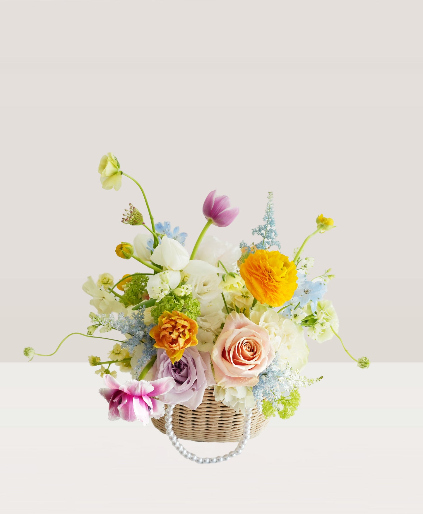 Colorful Flower Border - Davinci Flower