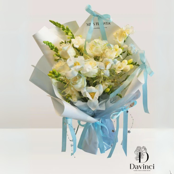 First Snow Promise - Davinci Flower