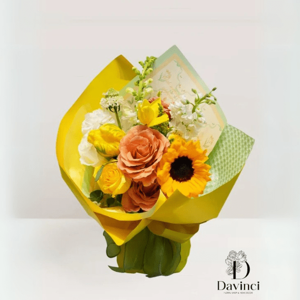 Golden Vows - Davinci Flower