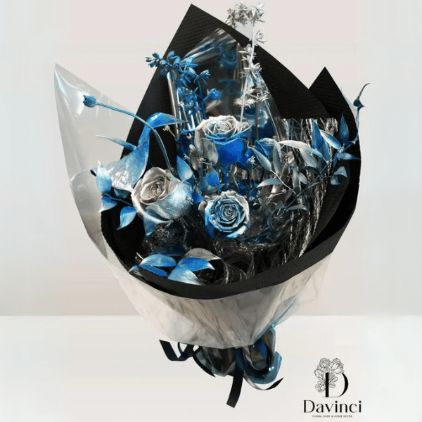 Echoes in Indigo - Davinci Flower