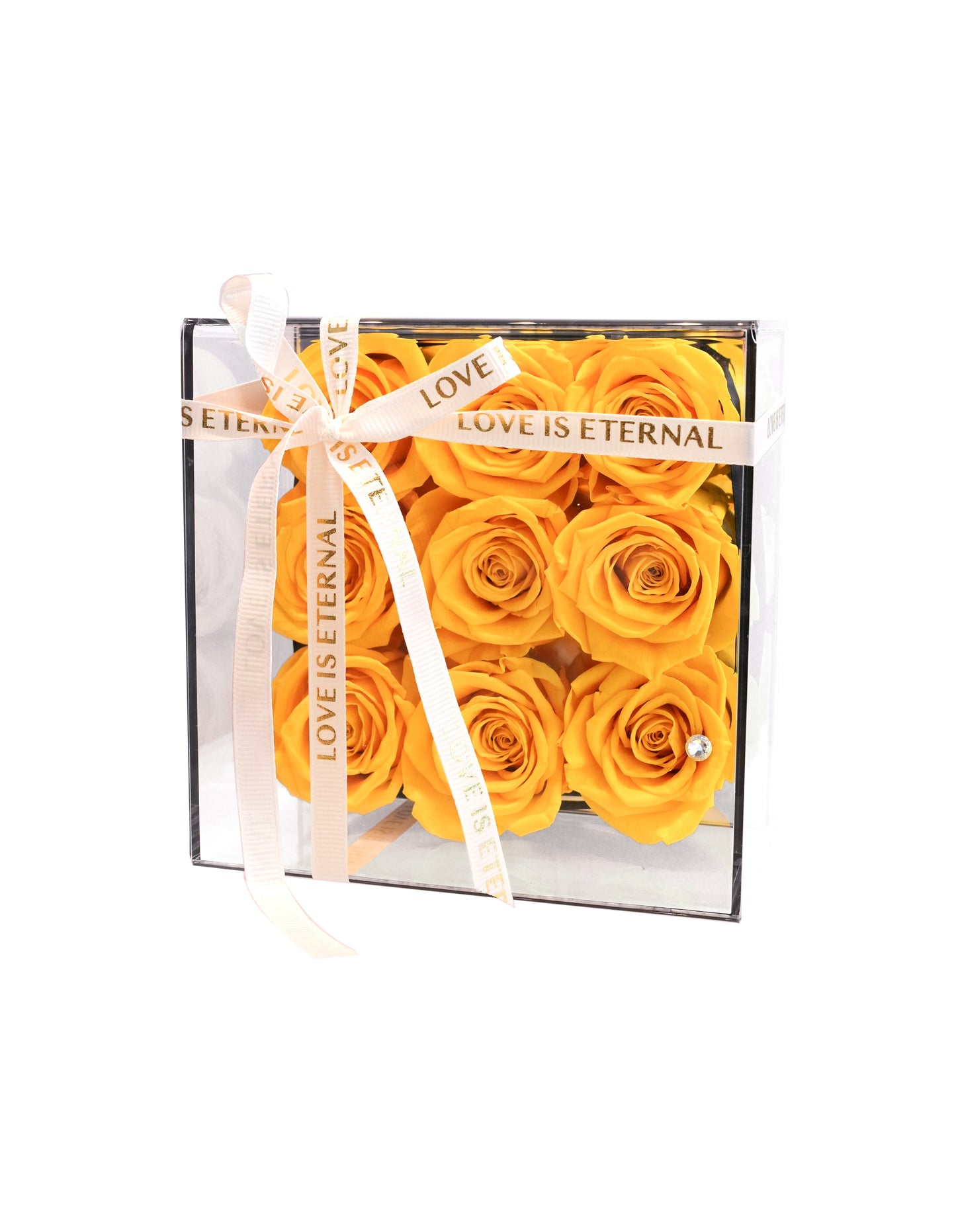 9 Roses (Yellow) - Davinci Flower