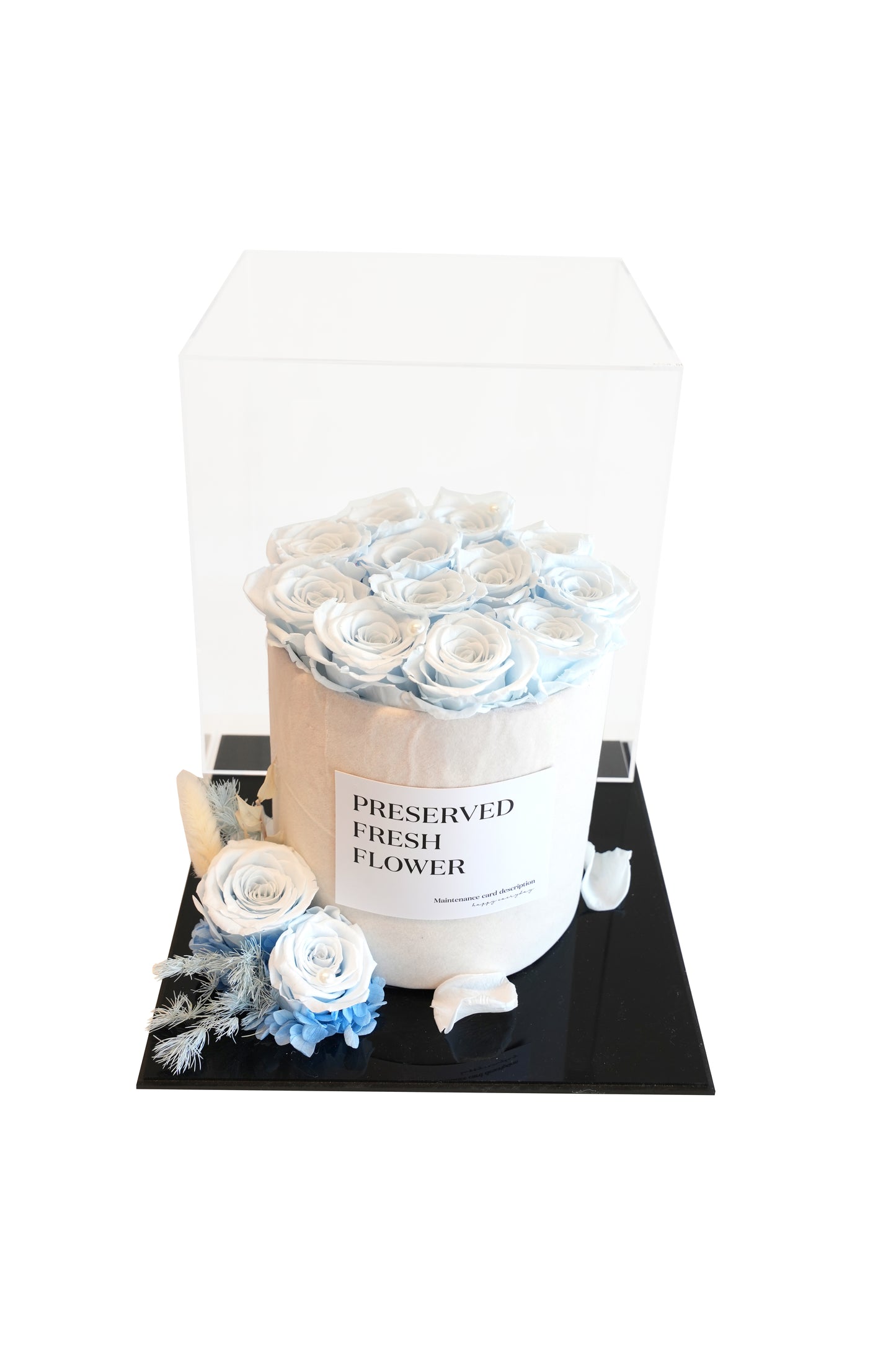 Bouquet of Roses (Blue) - Davinci Flower