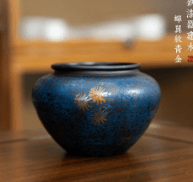 TL Old Iron Lacquered Waste Water Bowl 12128.5 - Davinci Flower