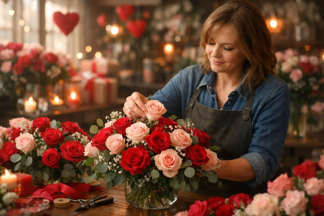 Florist vs Garden-Fresh DIY Valentine Bouquet Ideas