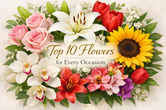 Red and white roses bouquet for anniversaries