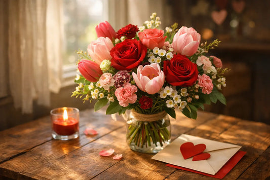 Locally sourced Valentine’s Day flowers in Plainview NY