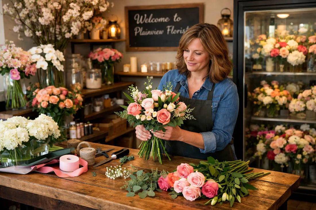 how do floral wire services work