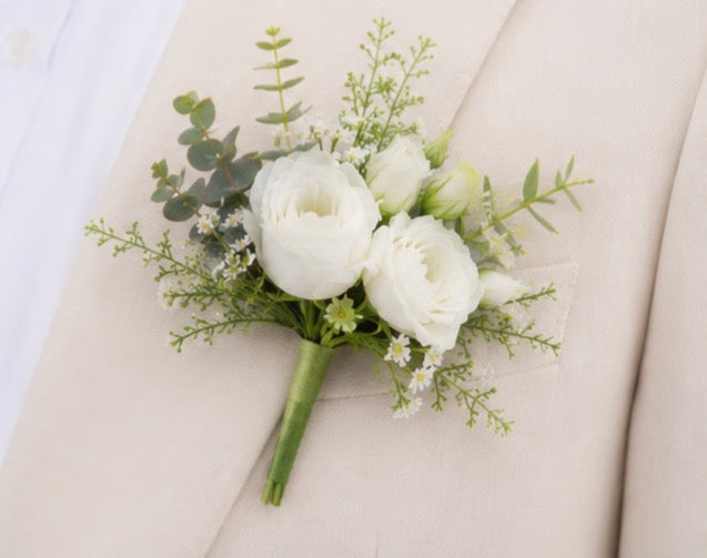 Graduation Standard Boutonnière & Corsage Set