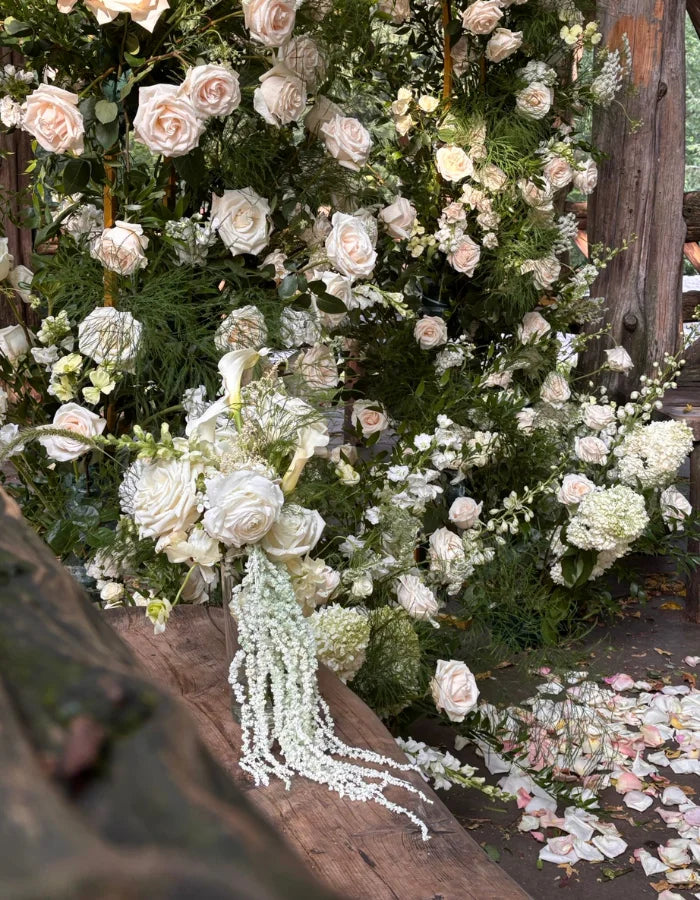 wedding floral design by DaVinci Flower in Plainview NY