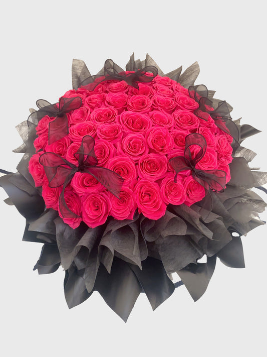 Bouquet of 52 roses