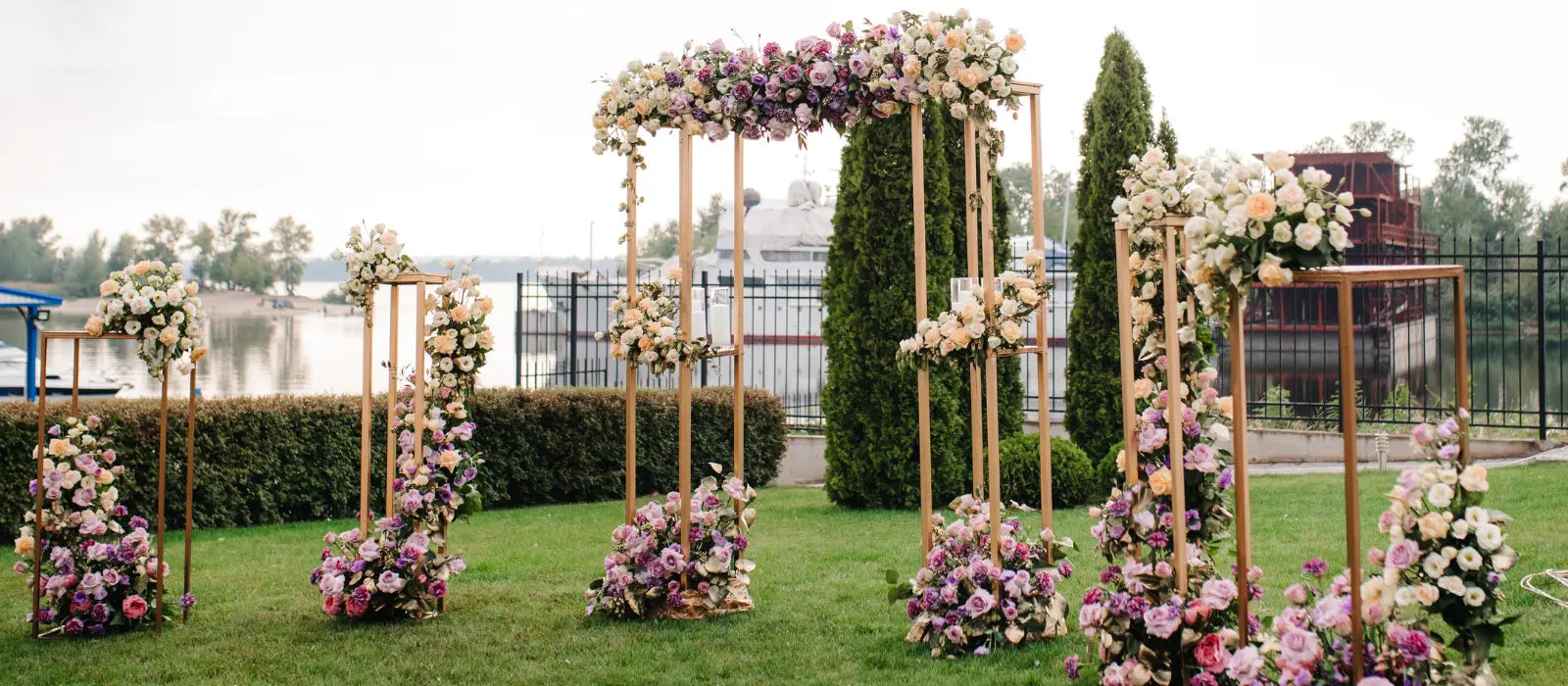 wedding floral design by DaVinci Flower in Plainview NY