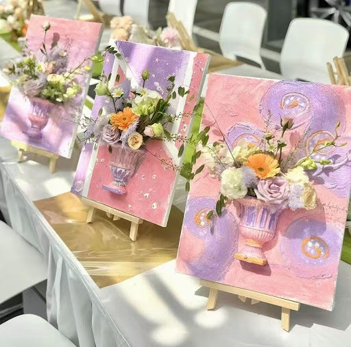 Canvas Floral Art Workshop